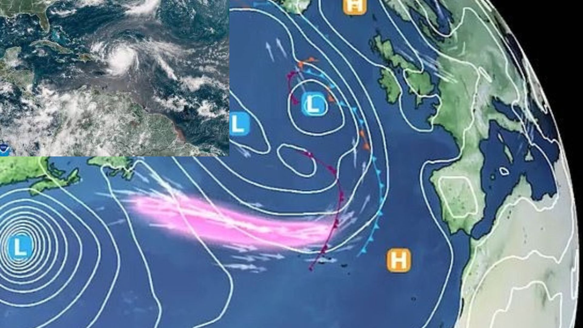 hurricane erin uk weather forecast