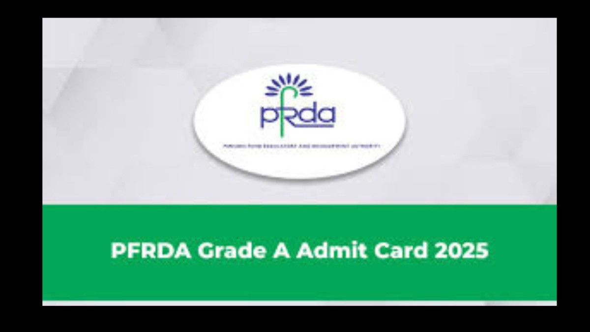 PFRDA Assistant Manager Admit Card