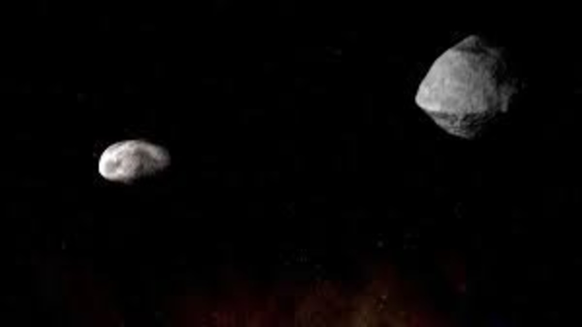 nasa two moons earth asteroid