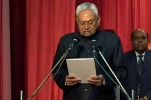 bihar cm oath ceremony